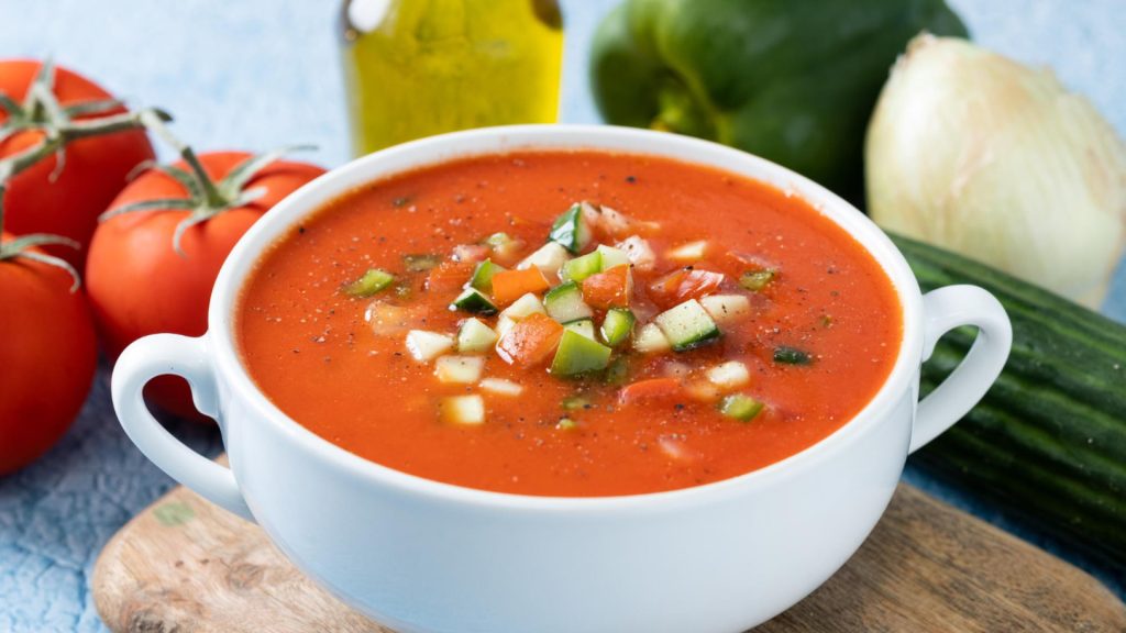 Comment préparer un gaspacho healthy ?